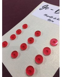 Plaquette de 12 boutons diamètre 10mm