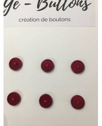 Plaquette de Boutons Résine 12mm