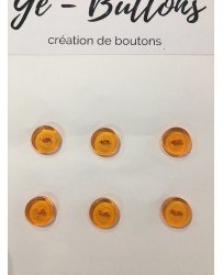 Plaquette de Boutons Résine 12mm