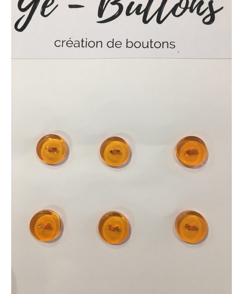 Plaquette de Boutons Résine 12mm